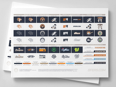 Branding & Identity Guide apparel baseball branding design icon illustration logo softball sports typography vector