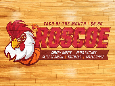 The Roscoe basketball branding broadcast design hoops icon logo march madness mascot sports typography vector