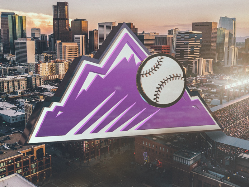 5,280 cinema4d c4d logo sports baseball mlb rockies denver colorado
