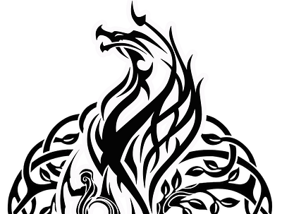 Tribal family tattoo celtic knot graphic design illustraion tattoo design tribal
