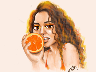 Orange Lady