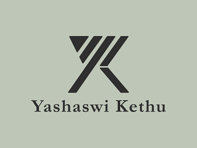 Yashaswi Kethu Monogram branding design illustration logo minimal typography yashaswikethu