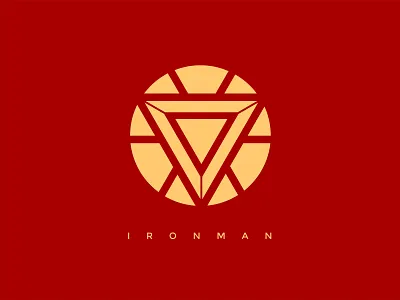 IronMan Poster avengers design illustration ironman ironmanheart marvel marvel studio minimal stark tony tonystark typography vector