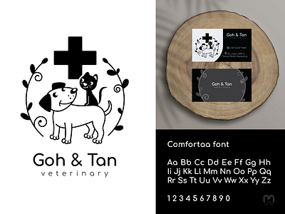 Goh & Tan veterinary Logo design by Ivana Mundja on Dribbble