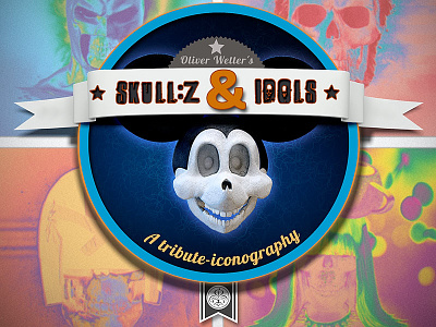 Skull:z & Idols Book cover caricature comic characters cover design design digital art graphic art idols illustration pop art portraiture skull:z skulls
