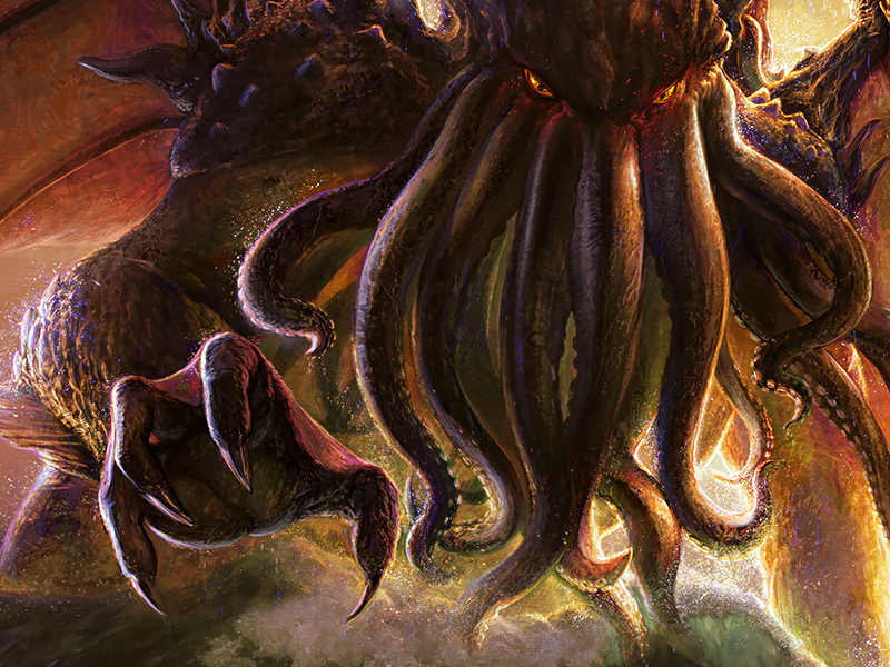 Cthulhu And The Ninth Wave by Oliver Wetter on Dribbble