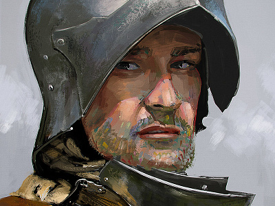 Knight Color Study color knight painterly patreon photoshop study