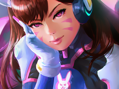 Hana d.va Song - Overwatch by Oliver Wetter - Dribbble