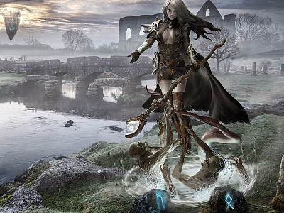 Curse of the lost Memories - RPG Adventure Cover Artwork