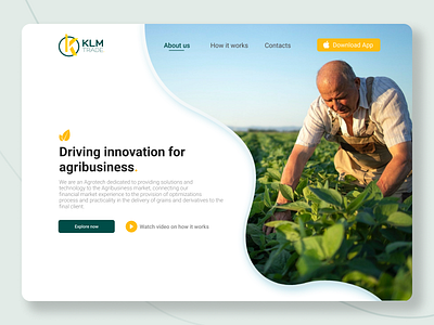 Agribusiness | UI Web agribusiness agritech agronegocios agrotech app design illustration ui ux web web design