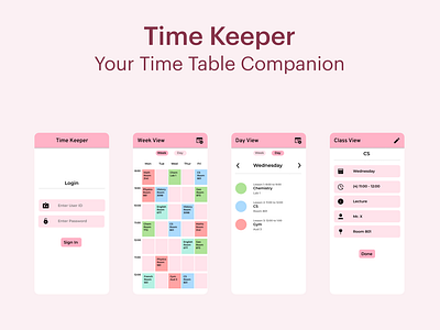 Time Keeper - Your Time Table Companion