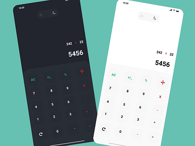 Calculator App 4 app calculator daily daily ui challenge design ui