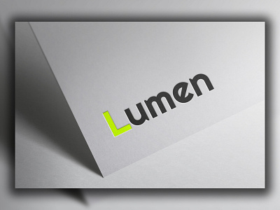 FINAL LOGO FOR LUMEN 3d animation app branding design graphic design illustration logo motion graphics typography ui ux vector