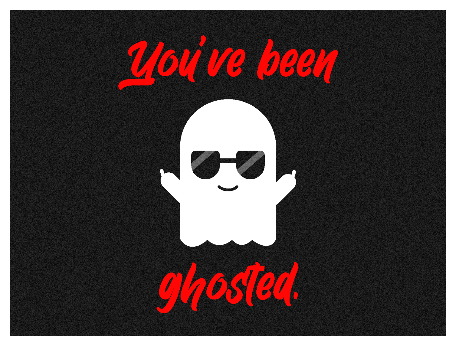 Ghosted. by Lauren Koenig on Dribbble