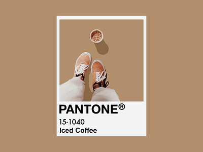 Iced Coffee art branding clean concept creative design flat graphic graphic design icon illustration illustrator minimal modern photoshop poster simple type typography vector