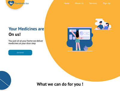 Pharmbuddy - All in One Pharmacy Website design glassmorphic ui logo medicine app medicine delivery pharmacy app ui ux web design website website design