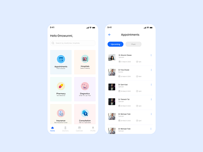 Medical App UI