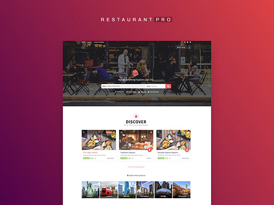 RestaurantPro - Powered by ListingPro 2.0 demo design listingpro restaurant template theme