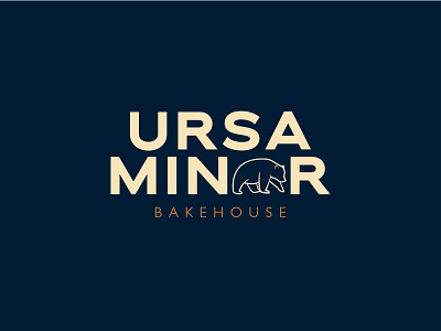 Ursa Minor Branding bakehouse bear branding cafe cafe branding coffee constellation design graphic design illustration illustrator layout design logo type ursa minor vector