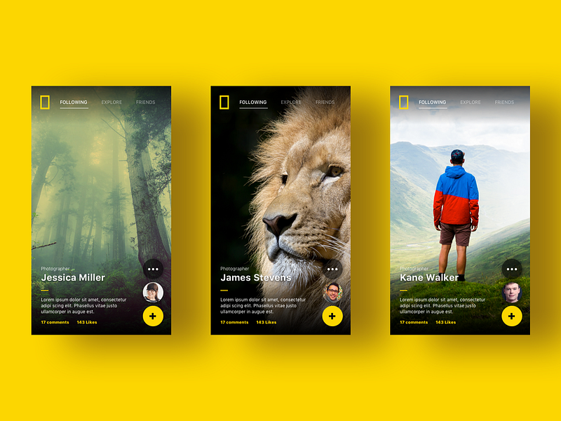 National Geographic - Mobile App by Karim Balaa on Dribbble