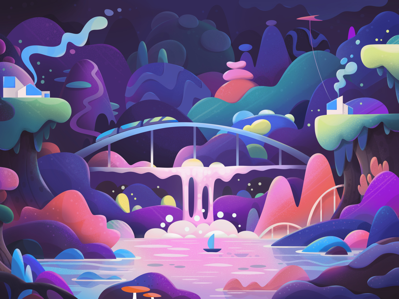 Chillhop Music  on Twitter  Wallpaper Chill Picture books illustration