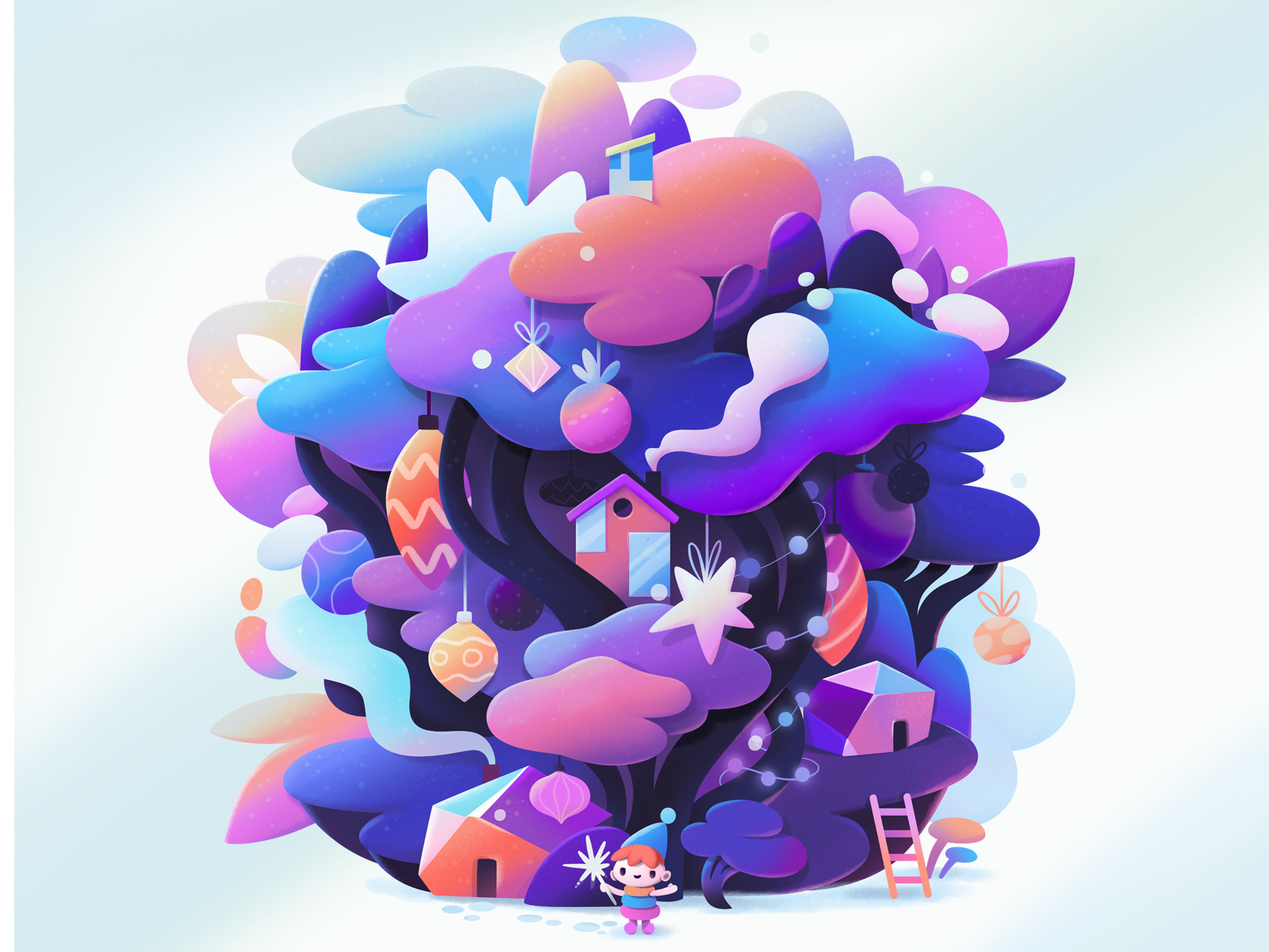 happy new year by Alexandra Zutto on Dribbble