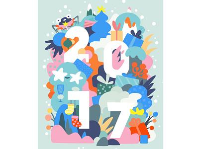 2017 2017 illustration lettering zutto