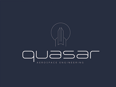 Daily Logo Challenge | Day 1 | Quasar Rocket Logo