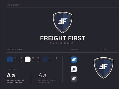 Freight First Brand | Day 4 | Loco Core Challenge branding clean design flat graphic design illustration illustrator logo minimal typography