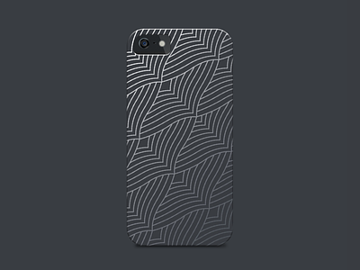 PITAKA Soundwaves Case case design design geometric illustration iphone case pattern phone case pitaka seamless pattern soundwaves