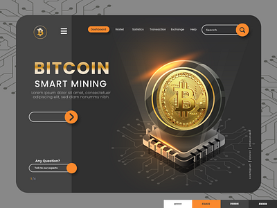 Bitcoin Landing Page