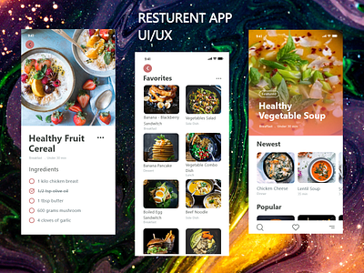 Food Delivery Resturent UI