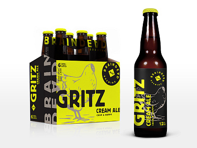 BDB Beer Packaging branding design identity illustration packaging texture