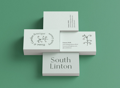 South Linton | Design Collateral brand identity branding design design collateral graphic design illustration