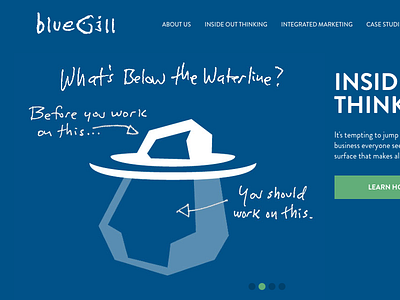 New Bluegill Creative Site