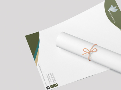 Letterheads stylish branding design flyers ui