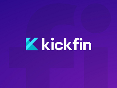 Kickfin Brand Refresh brand branding fintech kickfin logo