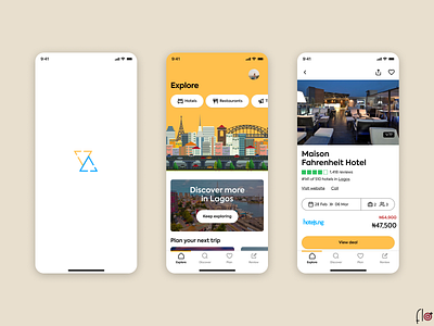 Travel App UI