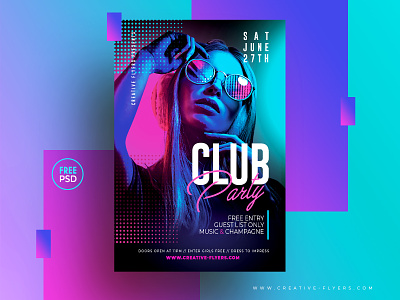 Club Flyers Designs Themes Templates And Downloadable Graphic Elements On Dribbble