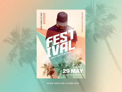 Festival Flyer Template - Adobe Photoshop