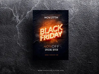 Black friday flyer template black friday blackfriday creative cyber monday flyer flyer templates graphic design illustration photoshop poster psd psd flyer