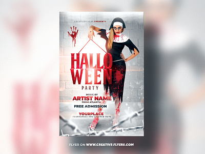 Halloween Flyer Design (PSD)