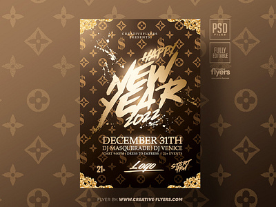 New Year's Flyer Template