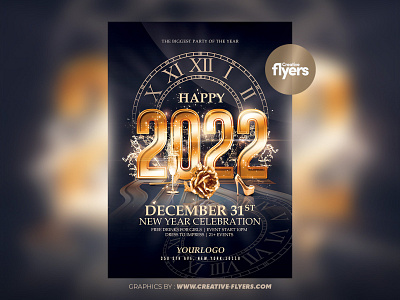 New Year Graphic Design for Photoshop