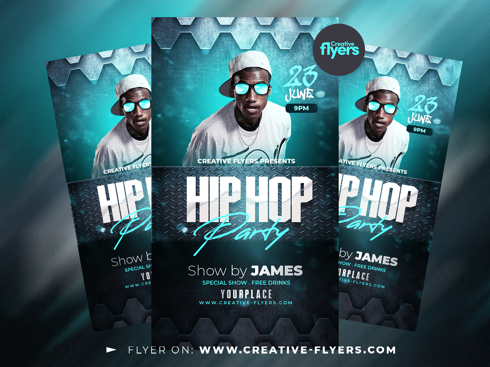 Hip Hop Party Flyer Template (PSD) By Rome B Creation On Dribbble