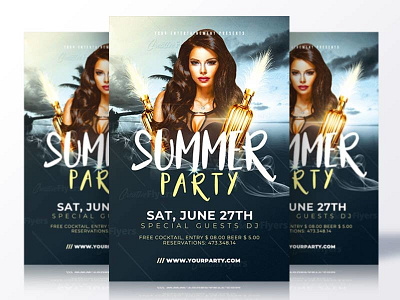 Elegant Summer Flyers