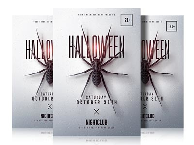 Halloween Flyer Template flyer party psd flyer graphic design poster art poster spider halloween carnival party flyer halloween bash halloween flyer photoshop minimal flyer design halloween