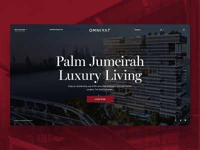 Concept Website for Omniyat 🏢