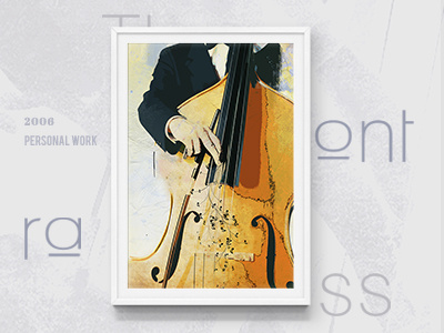 The_Contrabass burak canpolat dec85 graphic illustrator magazine photoshop poster print