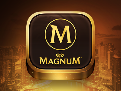 Celebrating 25 Years of MAGNUM Pleasure App Icon app burak canpolat dec85 icon magnum